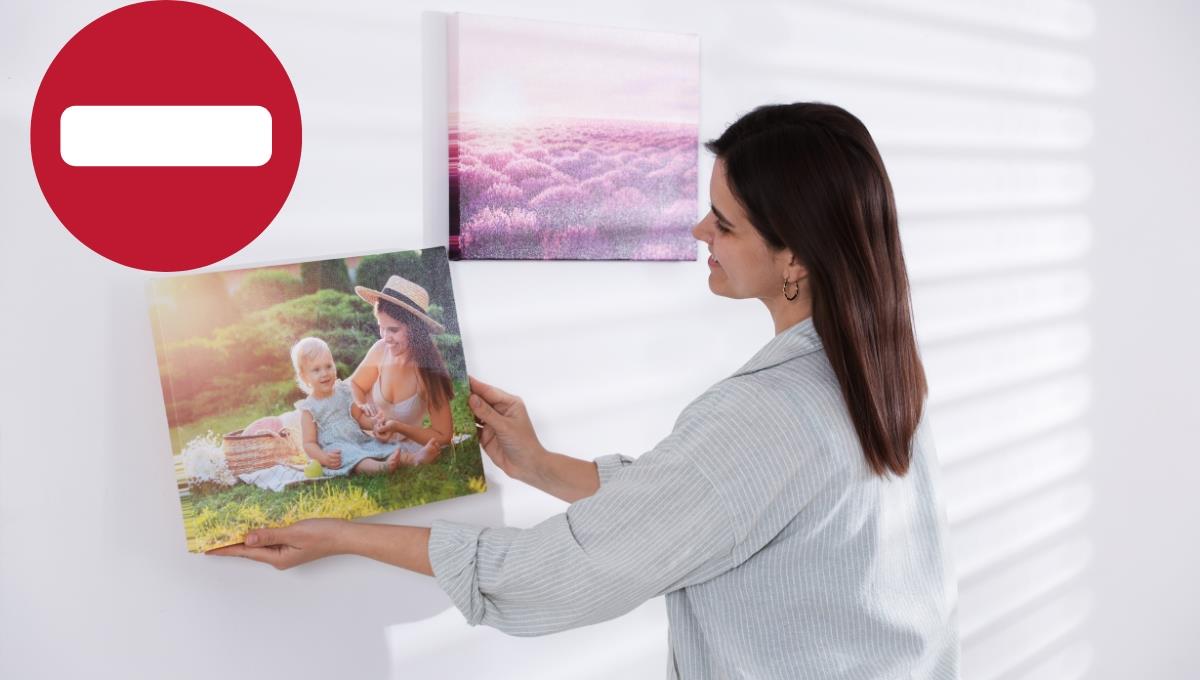 Las fotos familiares no van más: la nueva tendencia en decoración del living